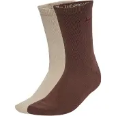 Adidas Meias de Cano Médio Bicolores – 2 pares