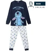 Cerda Stitch Pijama De Manga Comprida Stitch