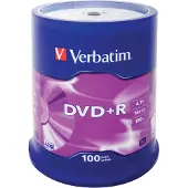 Verbatim DVD+R | 100 unidades