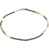 Pilgrim Pulseira 'Alison' amarelo / cinzento / prata