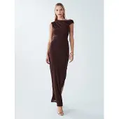 BWLDR Vestido 'Freya' chocolate
