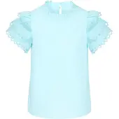 Faina Blusa turquesa