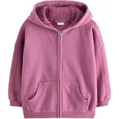 Next Casaco em moletão rosa