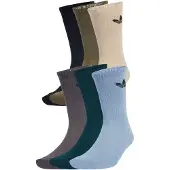 Adidas Meias 'Trefoil Cushion' bege / azul claro / chocolate / oliveira / petróleo / preto