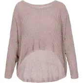 Usha Pullover 'Fashion Look' bege escuro
