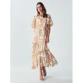 Willa Vestidos camiseiros 'Bea' nude / branco