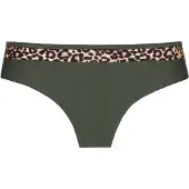 LASCANA Cueca biquíni castanho / cáqui / preto