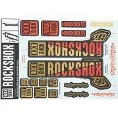 RockShox Kit De Autocolantes Troy Lee Designs