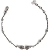 Zadig & Voltaire Pulseira prata / transparente