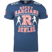 Benlee Camisa 'Gymnasium' safira / vermelho claro / branco