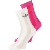 Adidas Meias Striped Crew Socks 2 Pairs mulheres - Branco - L