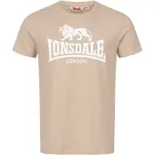Lonsdale Camisa 'St. Erney' areia / branco