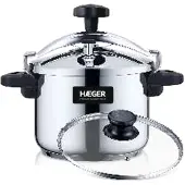 Haeger Panela De Pressão Inox Plus 6l