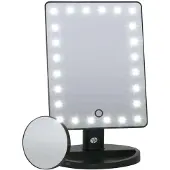 RIO Beauty Specchio Cosmetico Dimmerabile Touch 24 Led — Specchio cosmetico