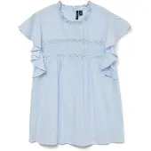 Vero Moda Blusa 'VMTrine' azul claro