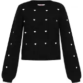 Mymo Pullover preto / branco