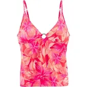 s.Oliver Top de tankini laranja / rosé / púrpura
