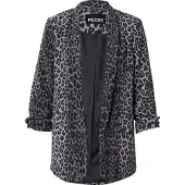 Pieces Blazer 'PCBosella' cinzento escuro / preto