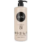 Zenz Organic Shampoo hidratante sem perfume Pure No. 01 1000 ml