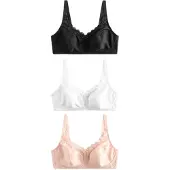 Next Soutien cor-de-rosa / preto / branco