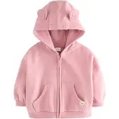 Next Casaco em moletão cor-de-rosa