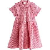 Next Vestido vermelho / branco