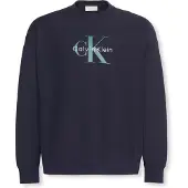 Calvin Klein Jeans Sweatshirt marinho / menta / branco