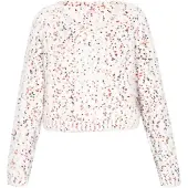 Mymo Pullover azul / verde / vermelho / offwhite