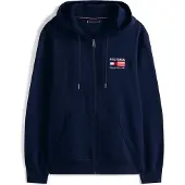 Tommy Hilfiger Moletom Com Fecho Americana