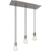 Creative Cables Luminária Pendente Rectangular Rose-one Xxl 6 Falls With Bulbs