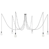Creative Cables Luminária Pendente Spider 6 Falls