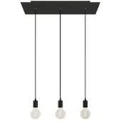 Creative Cables Luminária Pendente Rose-one Xxl 3 Falls With Light Bulb
