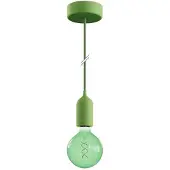 Creative Cables Candeeiro Suspenso Com Lâmpada Eiva Pastel 1.5 M