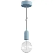 Creative Cables Candeeiro Suspenso Com Lâmpada Eiva Pastel 1.5 M