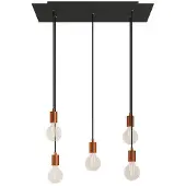 Creative Cables Luminária Pendente Rose-one Xxl 5 Falls