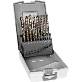 Bahco Conjunto De Brocas De Cobalto Hss-e Para Metal 19 Unidades