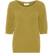 Cream Pullover 'CRDela' mostarda