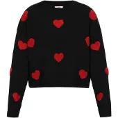Mymo Pullover vermelho / preto