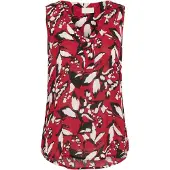 Kaffe Blusa 'KAAmber' vermelho / preto / branco