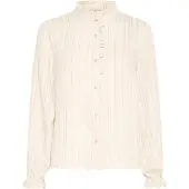 Cream Blusa 'CRVenea Joa' bege claro / castanho escuro