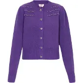 Mymo Casaco de malha roxo
