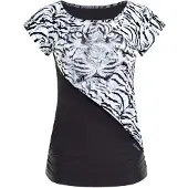 Winshape Camisa funcionais 'AET109LS' preto / branco