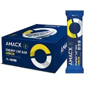 Amacx Caixa De Barras Energéticas Limão Aveia 50g 12 Unidades