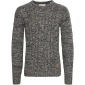 !Solid Pullover 'Philemon' castanho / preto