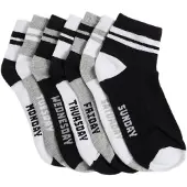 We fashion Meias cinzento / preto / branco