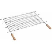 Sauvic Churrasqueira Com Pegas De Madeira 100x50 Cm