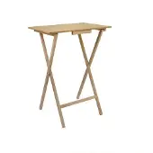 Wellhome Mesa Lateral Retangular Acabada Sem Verniz 48x35x64 Cm