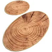 Wellhome Conjunto De Tapetes De Banheiro 2 Peças