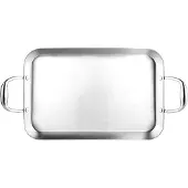 Ibili Bandeja Triply Natural 38x25 Cm