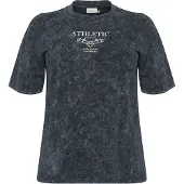 KAFFE CURVE Camisa 'KCTasha' cinzento claro / preto / offwhite
